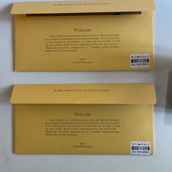 Moissanite Halo Earrings, OVER 1 cttw, COA Included 2x - Picture 7 of 13